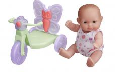 JC Toys/Berenguer - My Sweet Love - Tricycle Playset - Poupée